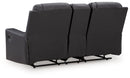 Mackmenville - Double Reclining Loveseat With Console by Unique Piece Furniture