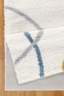 Loft Shag - 5' 3" X 7' Polypropylene Shaggy Area Rug - Ivory