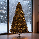 7.5 Ft Tall PreLit Artificial Christmas Tree