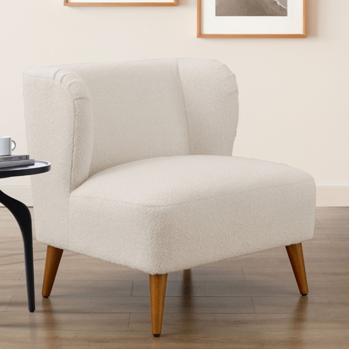 Veda - Accent Chair - White, photo 7 of 7