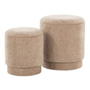 Marla - Upholste Contemporary Ottoman Set by HouseOfZazla