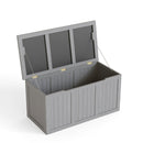Outdoor Deck Box, Storage With Seat & Table Top by HouseOfZazla