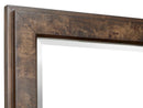 Rowan - Landscape Mirror - Espresso