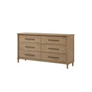 6 Drawer Dresser - Sand by HouseOfZazla