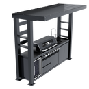 108-Inch 6-Burner Deluxe Outdoor Kitchen Grill