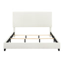 Platform Bed & Upholstered Headboard by HouseOfZazla