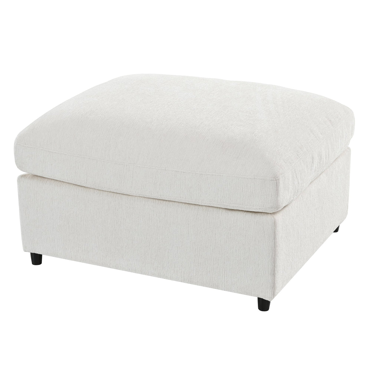 U-Style 4-Piece Sofa Set, 2 Accent Chairs + Loveseat + Movable Ottoman, photo 10 of 10