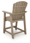 Seacliff Beach - Barstool (Set of 2) - Medium Brown by Unique Piece Furniture