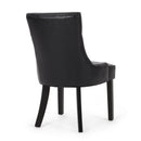 Cheney Contemporary Dining Chair Tufted Upholstery (Set of 2) by HouseOfZazla