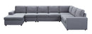 Hayden - 7 Seat Reversible Modular Sectional Sofa Chaise by HouseOfZazla