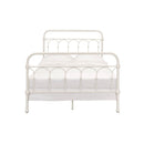 Citron Full Bed - Elegant Metal Panel Design