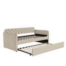 Upholstered Daybed With Trundle And USB Charging Design by Unique Piece Furniture