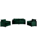 Elegant Oversized Sectional Sofa Set With Deep Seats And Flexible Layout