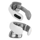 4 Head EMS Neck Massager with Heat Cordless Cervical Neck Massager EMS Neck Massager with 6 Modes 20 Intensity Levels Remote Control Voice Prompt