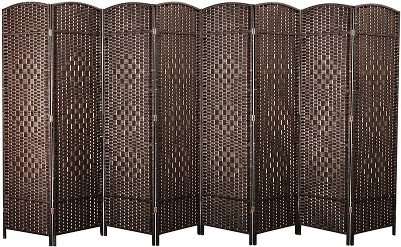 8 Panel Room Divider, Folding Screen