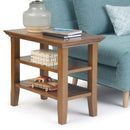 Acadian - Narrow Side Table, Handcrafted by HouseOfZazla