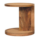 Close Knit Corner End Table - Oak by Unique Piece Furniture