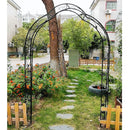 Metal Garden Arch Assemble Freely With 8 Styles Garden Arbor Trellis Climbing Plants Support Rose Arch by HouseOfZazla