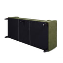 Nicholi - Mid-Century Modern Sofa - Olive Green