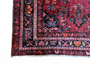 5.5 X 10 Handmade Wool Tribal Gallery Rug Wide Runner Corridor Rug Floral Red