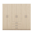 6 Doors Wardrobe Storage For Bedroom, With Big Drawers by Unique Piece Furniture