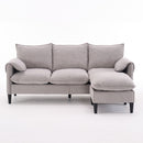 Convertible Combination Sofa With Footstools With Storage by Unique Piece Furniture