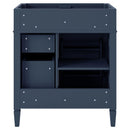 Bathroom Vanity With 2 Drawers And Tip-Out Drawer, Storage Cabinet by Unique Piece Furniture