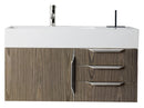 James Martin Columbia 36" Floating Single Bathroom Vanity, Ash Gray