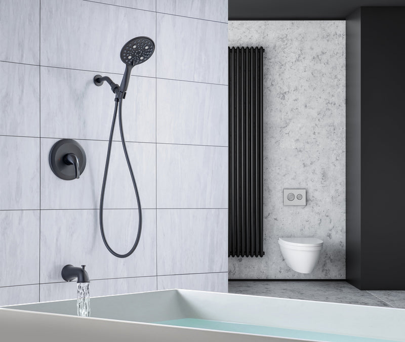 6 In. Detachable Handheld Shower Head Shower Faucet Shower System