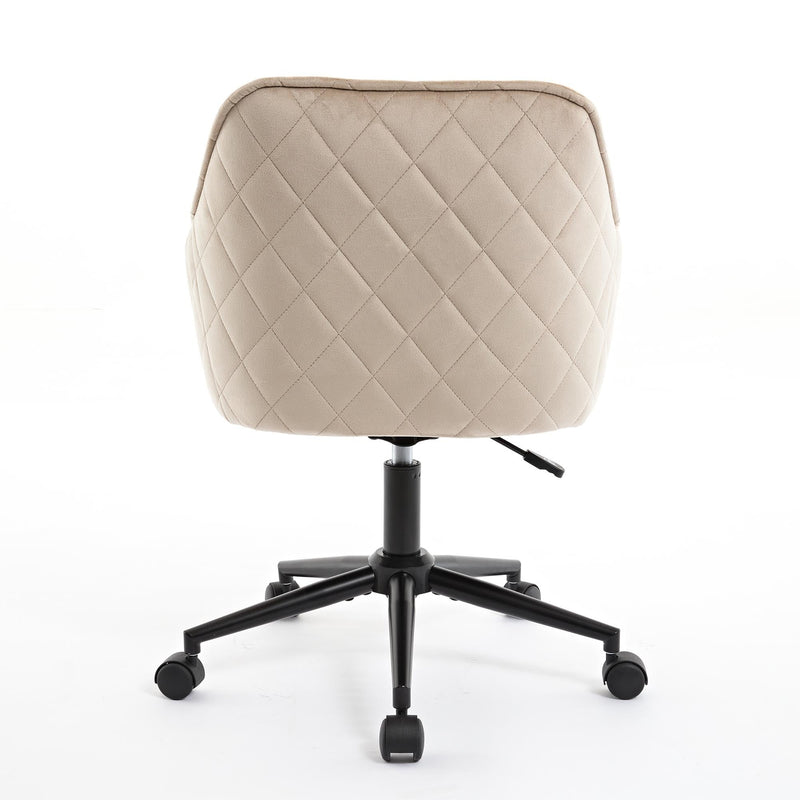 Walker Edison | Quilted Velvet Office Desk Chair