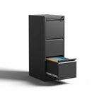 Steel Drawer Vertical File Cabinet With Lock For A4 Legal / Letter Size by HouseOfZazla