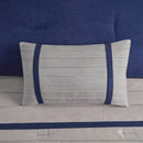 7 PC Pieced Faux Suede Comforter Set