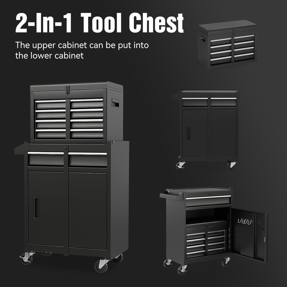 5-Drawer Rolling Tool Storage Cabinet, photo 9 of 9