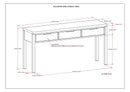 Hollander - Wide Console Table by HouseOfZazla
