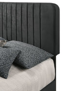 Channel Tufted Bed by Unique Piece Furniture
