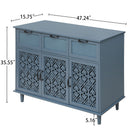 3 Door 3 Drawer Elegant Cabinet