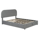 Upholstered Platform Bed With Hydraulic Storage System by HouseOfZazla