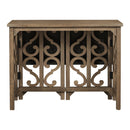 3-Piece Retro Dining Set Solid Wood Counter Height Pub Set Foldable Table with 2 Saddle Stools for Kitchen, Small Space (Distressed Brown)