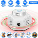 360¡ Ultrasonic Rodent Chaser Electronic Plug-in Mouse Control for Indoor Use Rodent Deterrent with Ultrasonic Sound