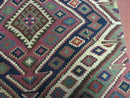 2' 1" X 4' 4" Antique Handmade Bagface Kilim Shirvan Caucasian Wool Rug Nice