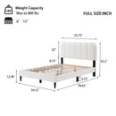 Lambswool Petal Headboard Bed Frame