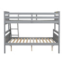Bunk Bed With Ladder And Safety Guardrail by HouseOfZazla