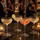 Coupe Cocktail Glasses 7 oz, Set of 4 Classic
