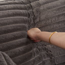 Modern Single Sofa With Backrest Pillow For Living Room by HouseOfZazla