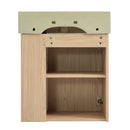 Modern Floating Bathroom Vanity With Ceramic Basin Perfect For Small Bathrooms by HouseOfZazla