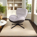 360° Swivel Office Chair, No Wheels by HouseOfZazla