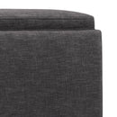 Natasha - Multifunctional Storage Ottoman With Tray by Unique Piece Furniture