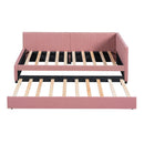 Upholstered Daybed, Sofa Bed Frame, No Box Spring Needed