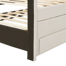 Upholstered Design Platform Bed With Trundle by HouseOfZazla