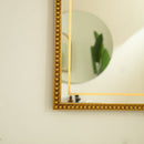 20'' Avri Mirror in Golden Beaded Retro Style